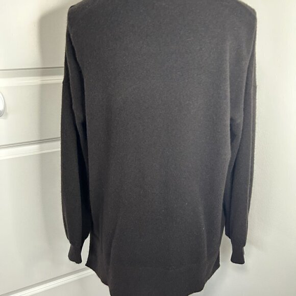 Ann Taylor Brown Boyfriend Cardigan NWOT Size M - Picture 2 of 3